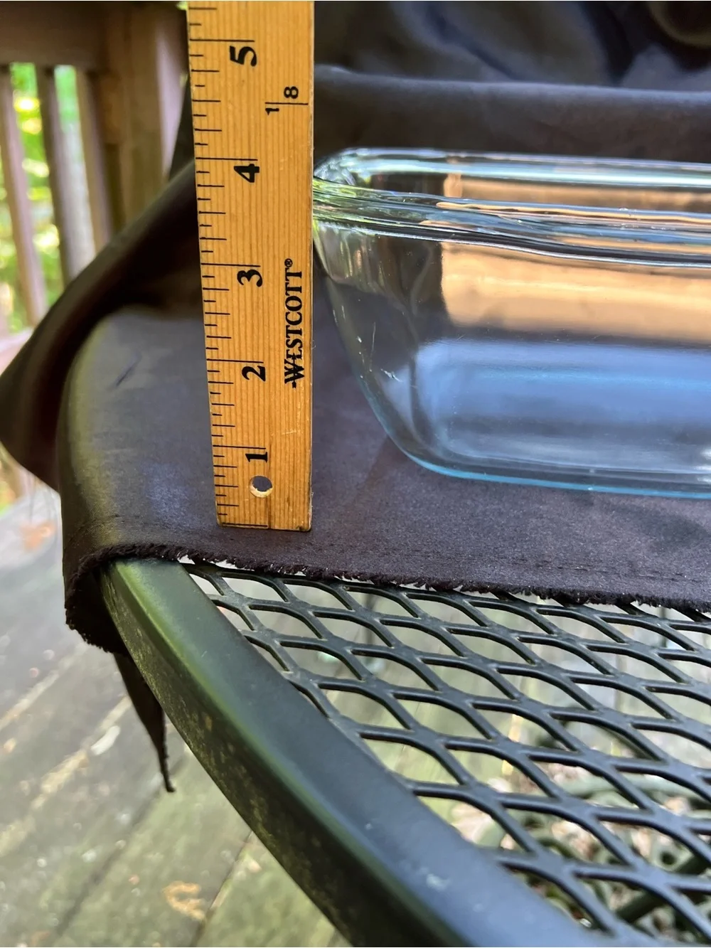 PYREX deep casserole dish